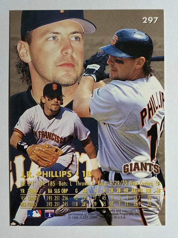 1996 Ultra #297 J.R. Phillips