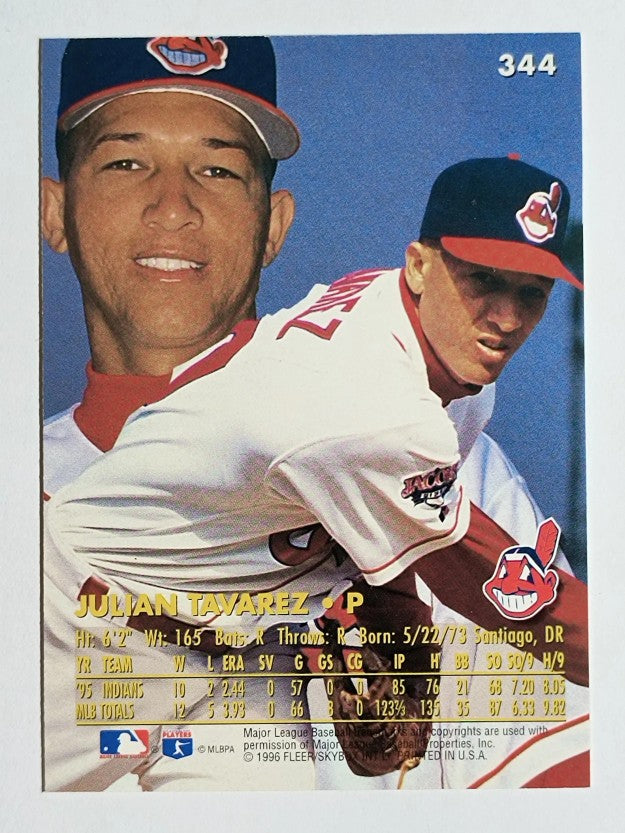 1996 Ultra #344 Julian Tavarez