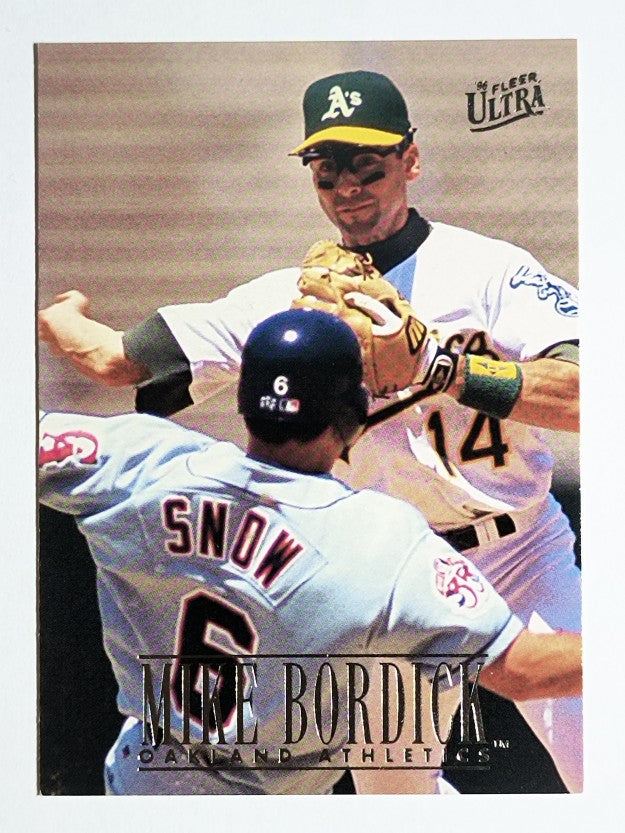 1996 Ultra #398 Mike Bordick