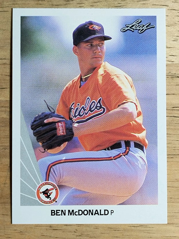1990 Leaf #249 Ben McDonald RC
