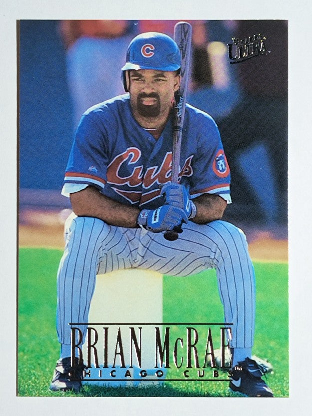 1996 Ultra #454 Brian McRae
