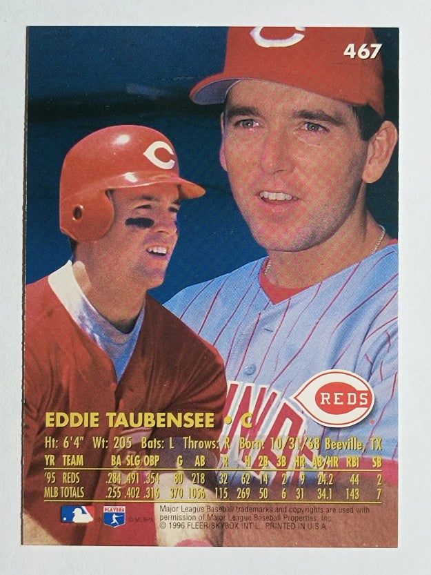 1996 Ultra #467 Eddie Taubensee