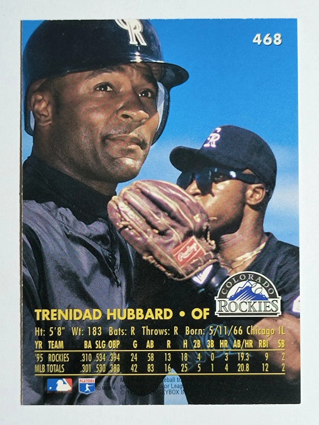 1996 Ultra #468 Trenidad Hubbard
