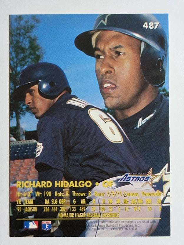 1996 Ultra #487 Richard Hidalgo