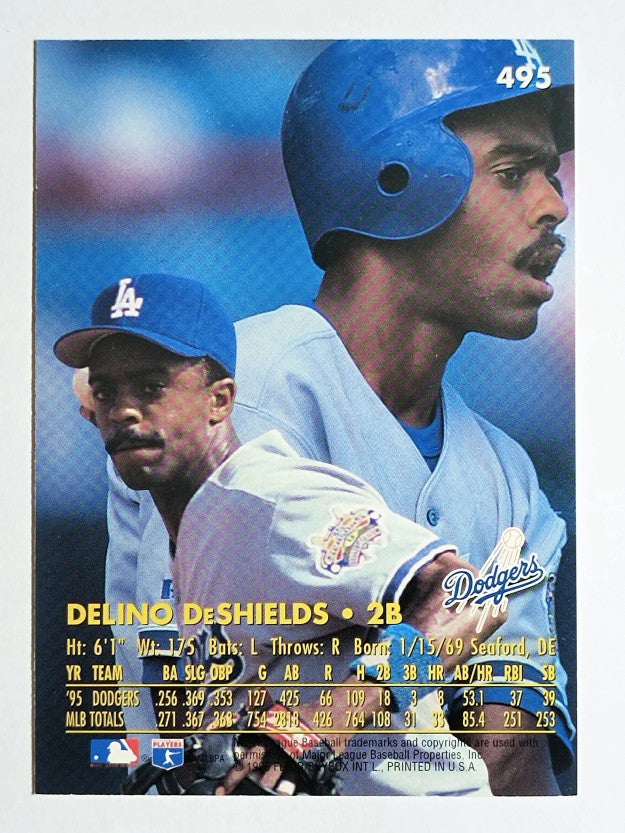 1996 Ultra #495 Delino DeShields