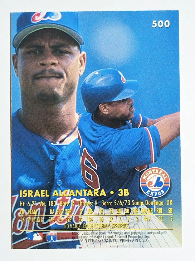 1996 Ultra #500 Israel Alcantara