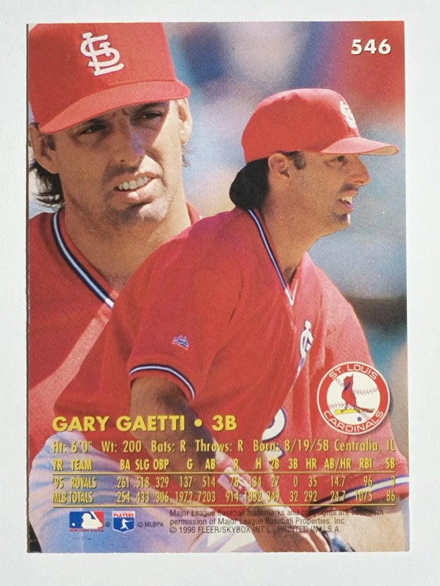 1996 Ultra #546 Gary Gaetti