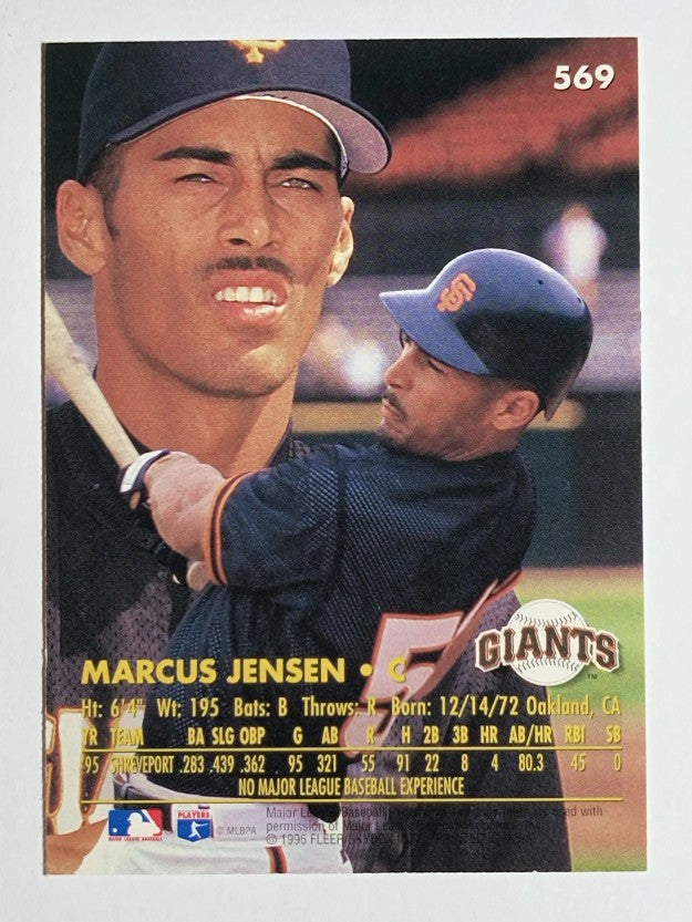 1996 Ultra #569 Marcus Jensen