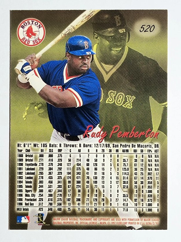 1997 Ultra #520 Rudy Pemberton