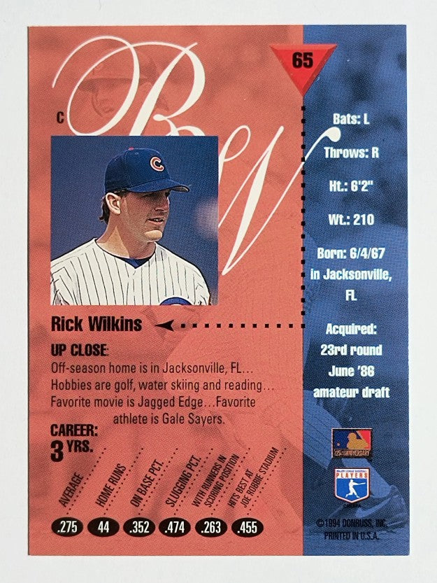 1994 Studio #65 Rick Wilkins