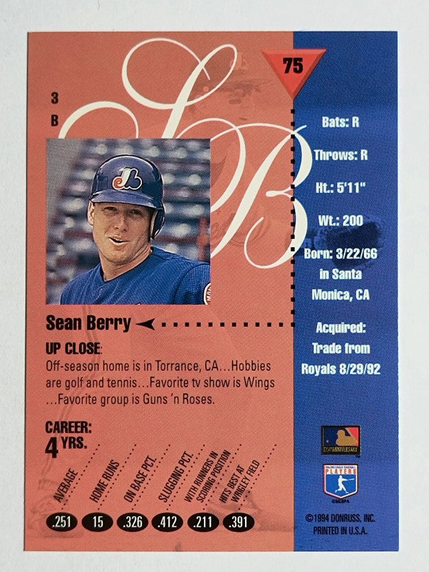 1994 Studio #75 Sean Berry
