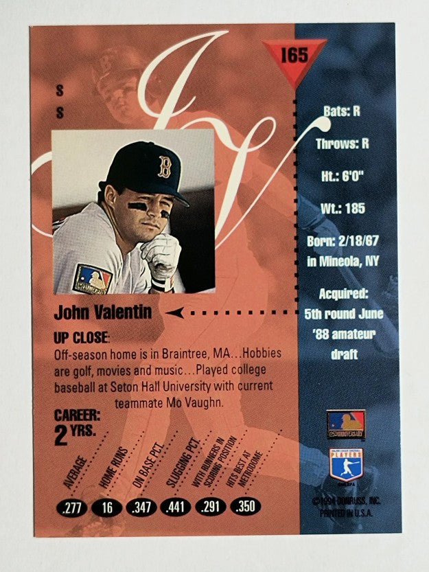 1994 Studio #165 John Valentin