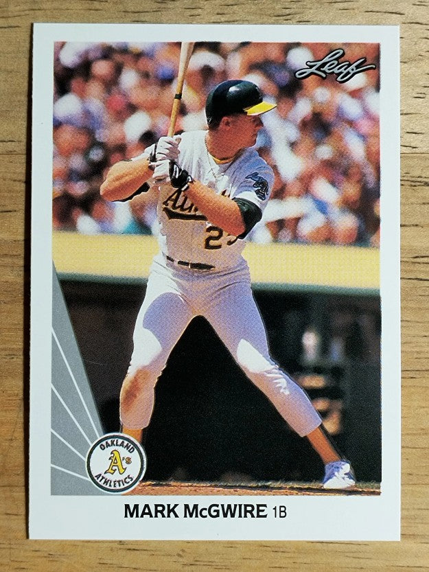 1990 Leaf #62 Mark McGwire