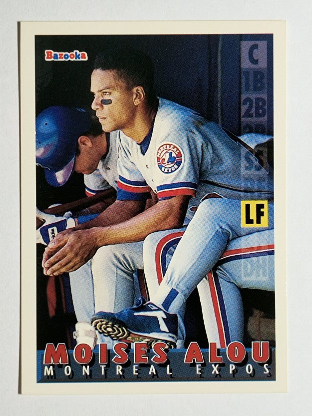 1995 Bazooka #70 Moises Alou
