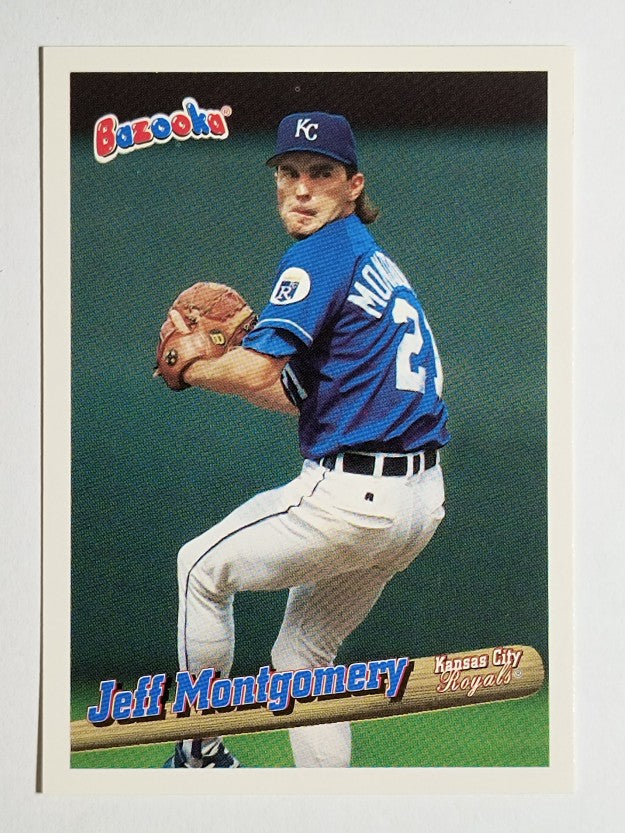 1996 Bazooka #5 Jeff Montgomery