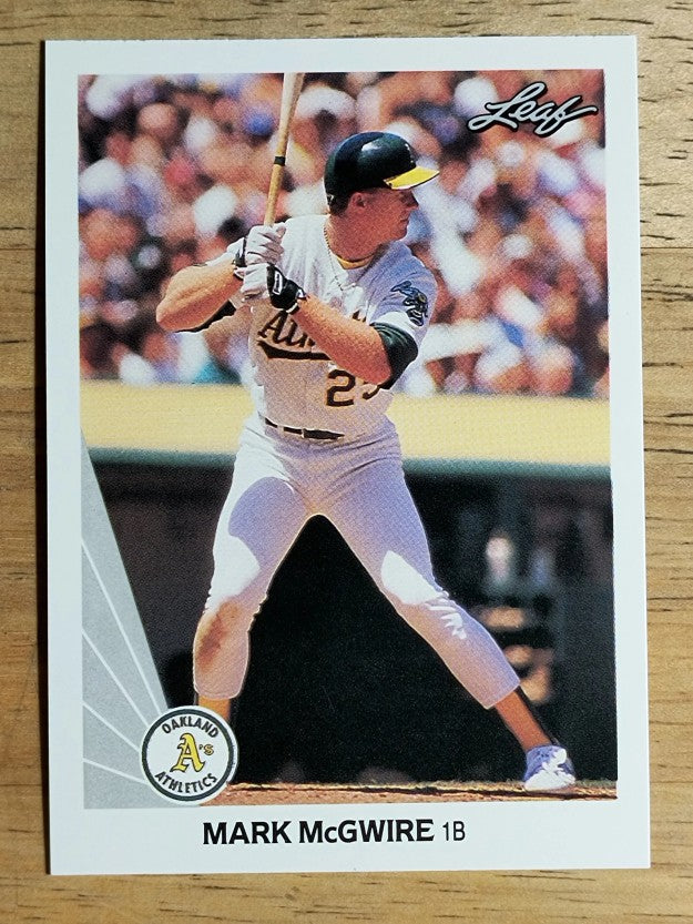 1990 Leaf #62 Mark McGwire