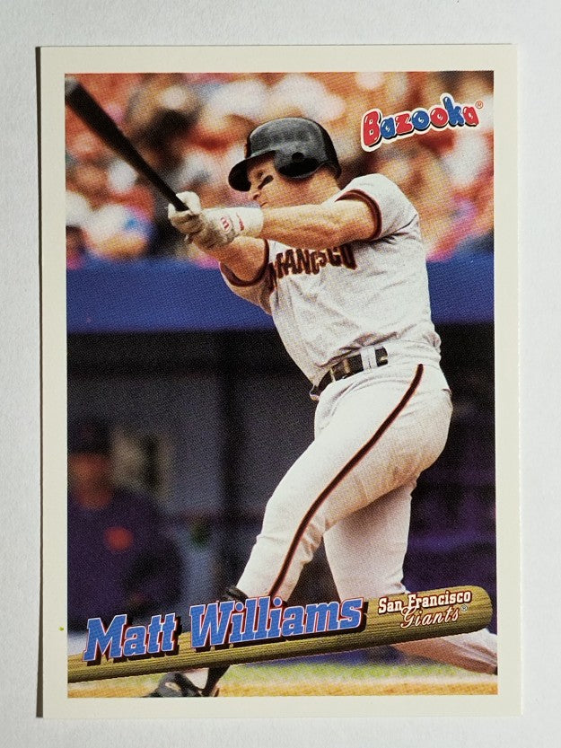1996 Bazooka #25 Matt Williams