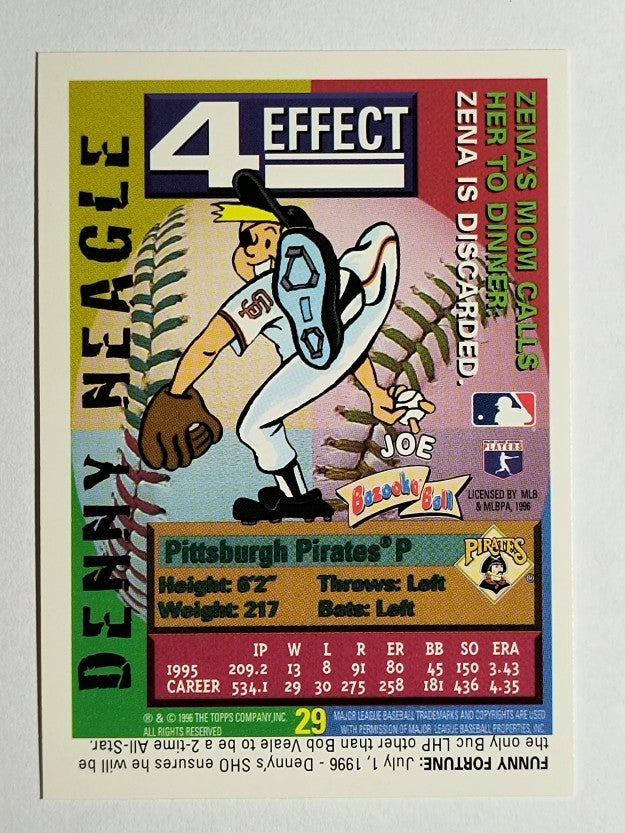 1996 Bazooka #29 Denny Neagle