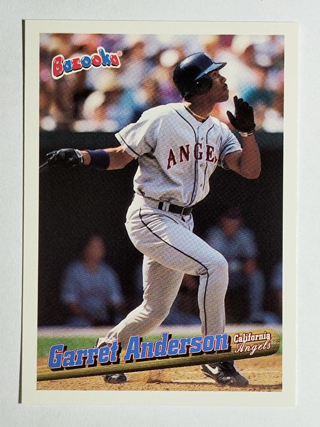 1996 Bazooka #31 Garret Anderson