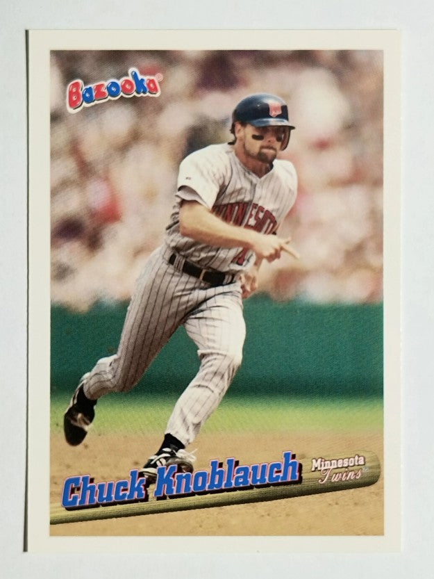 1996 Bazooka #65 Chuck Knoblauch
