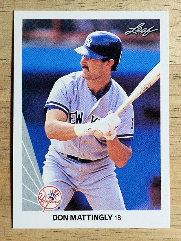 1990 Leaf #69 Don Mattingly