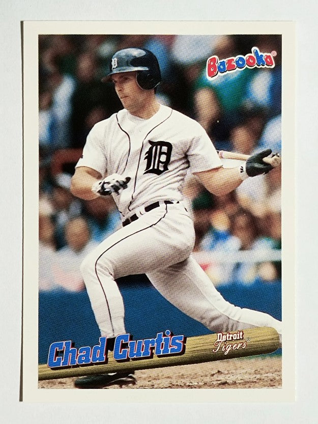 1996 Bazooka #77 Chad Curtis