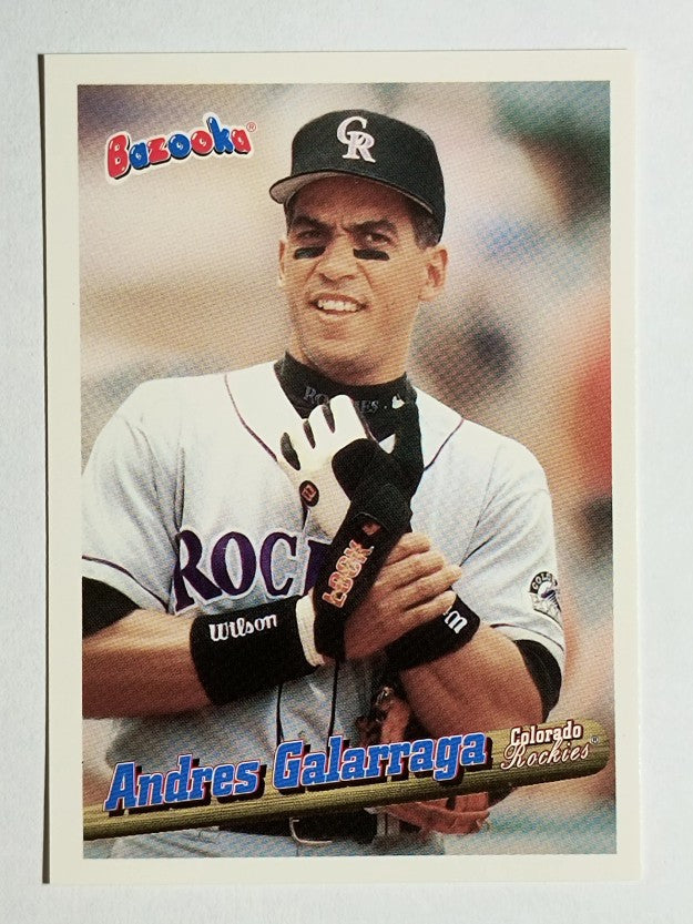 1996 Bazooka #89 Andres Galarraga