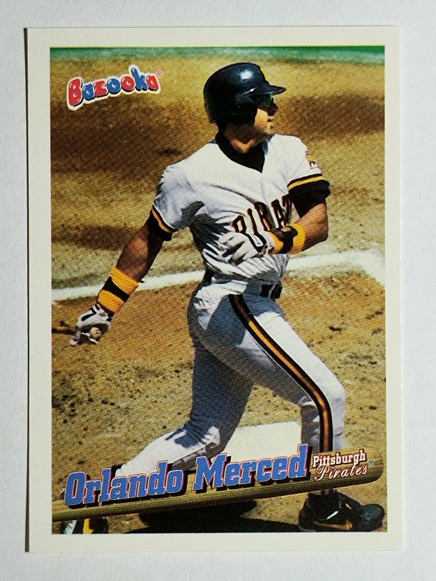 1996 Bazooka #92 Orlando Merced