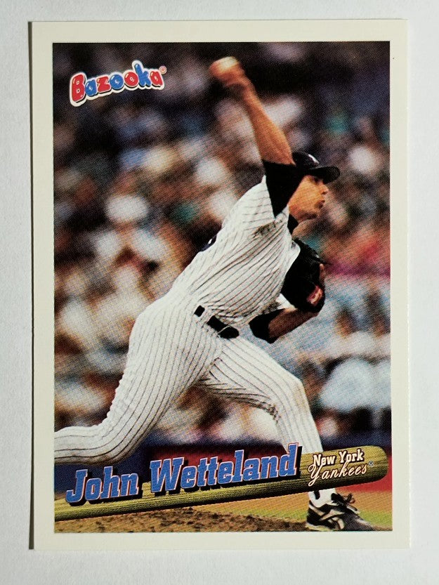 1996 Bazooka #101 John Wetteland