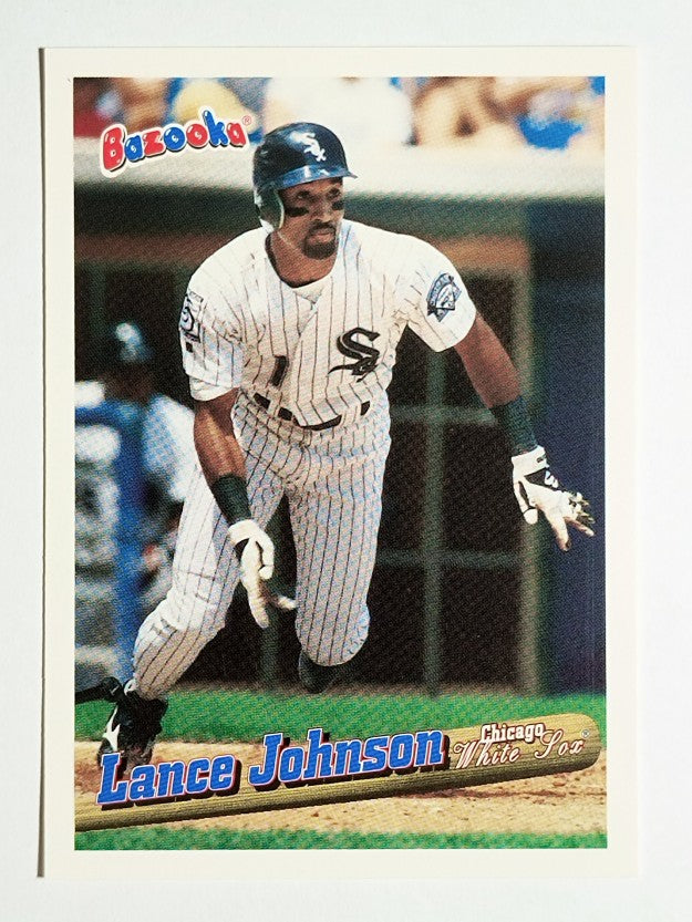 1996 Bazooka #107 Lance Johnson