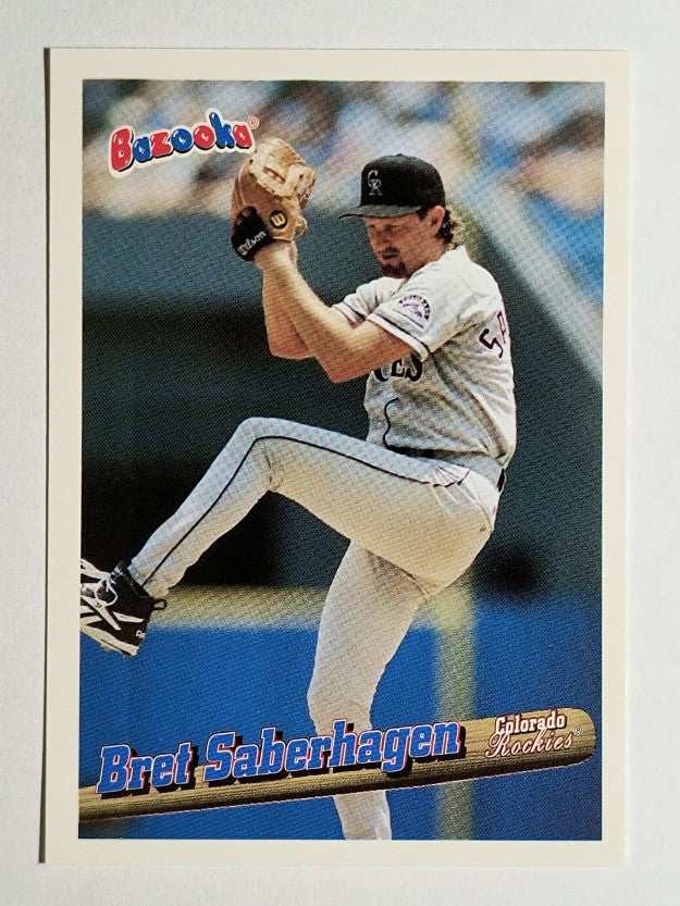 1996 Bazooka #114 Bret Saberhagen