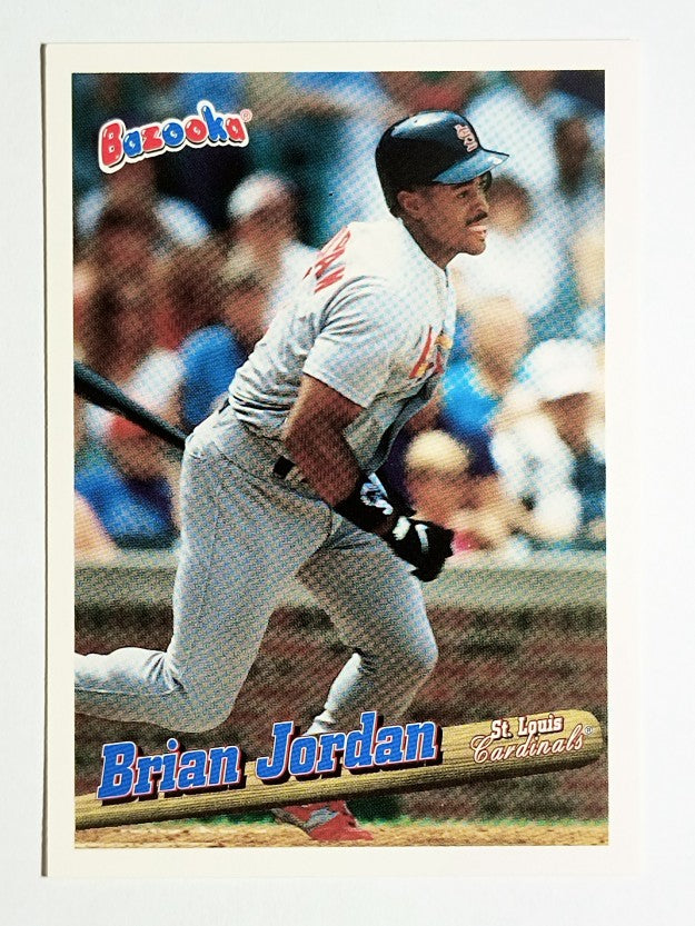 1996 Bazooka #115 Brian Jordan