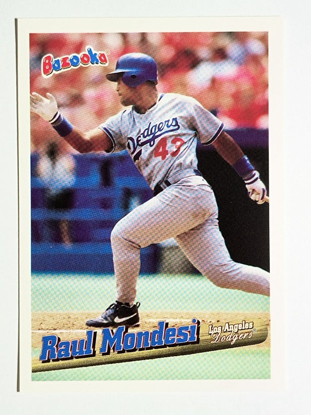 1996 Bazooka #121 Raul Mondesi