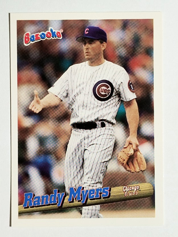 1996 Bazooka #123 Randy Myers