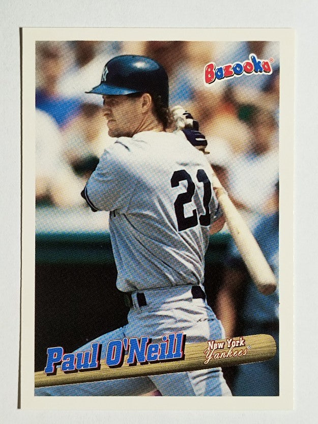 1996 Bazooka #128 Paul O'Neill