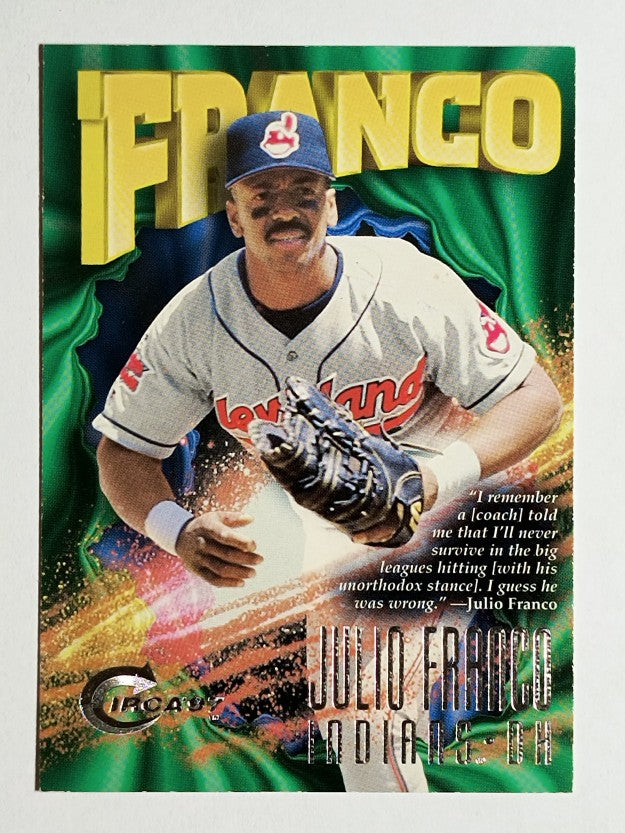 1997 Circa #101 Julio Franco