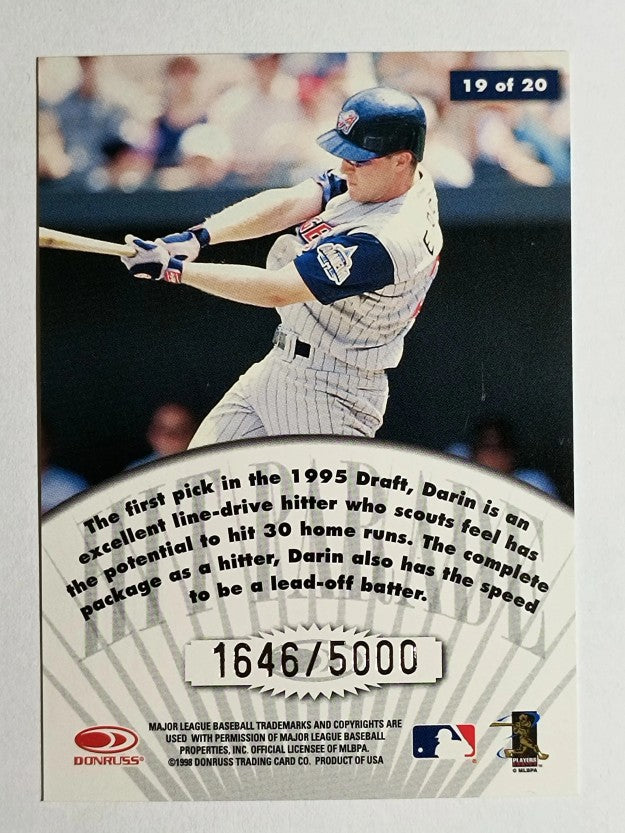 1998 Studio Hit Parade #19 Darin Erstad