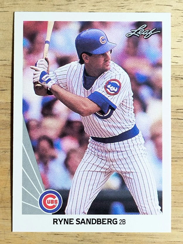 1990 Leaf #98 Ryne Sandberg