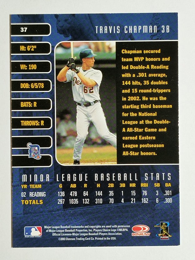 2003 Studio #37 Travis Chapman