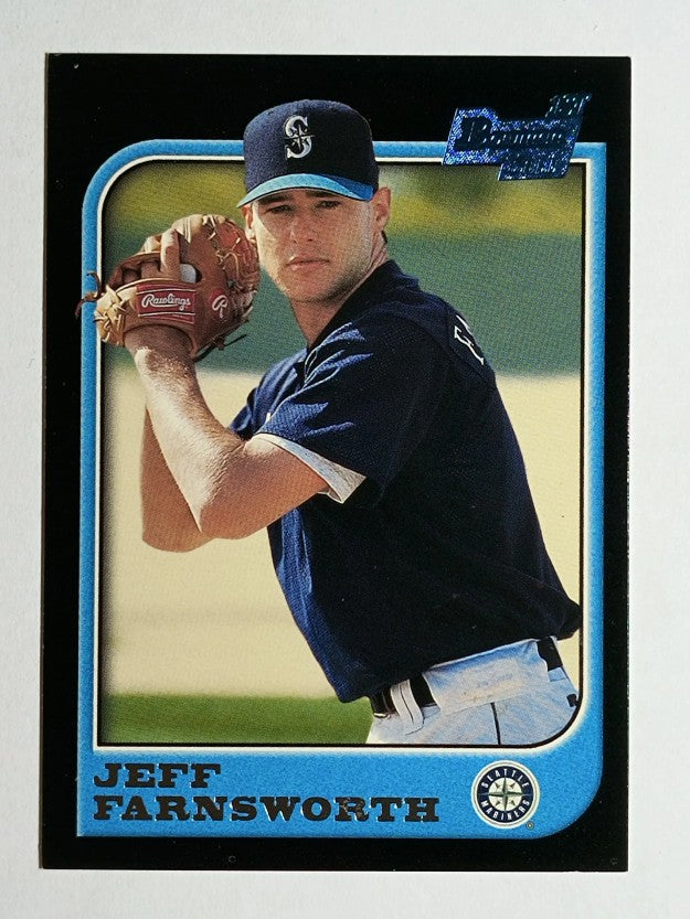 1997 Bowman #186 Jeff Farnsworth RC