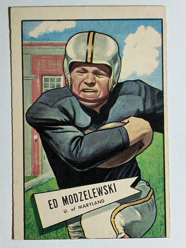1952 Bowman Large #8 Ed Modzelewski (VGEX)