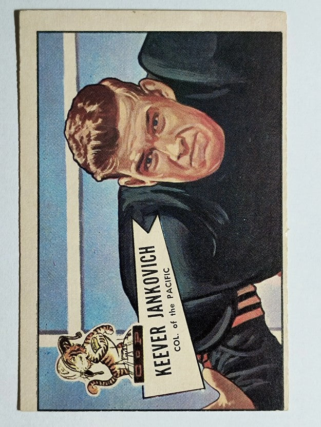 1952 Bowman Large #38 Keever Jankovich RC (VGEX)