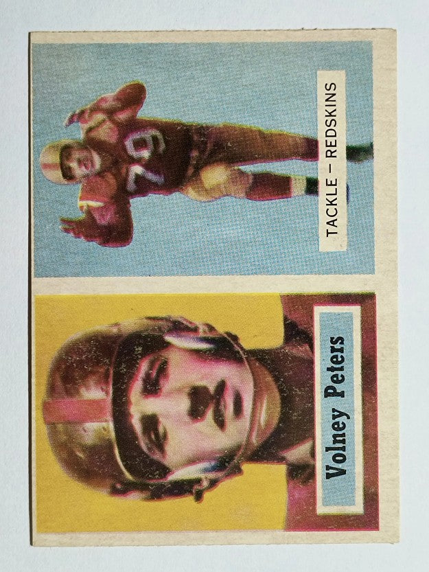 1957 Topps #84 Volney Peters (EX)