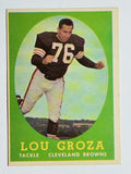 1958 Topps #52 Lou Groza (EX)