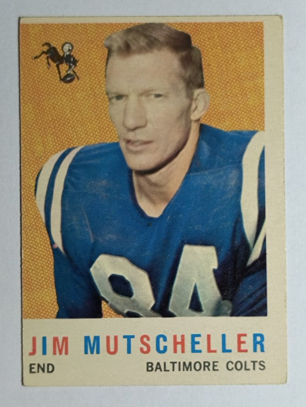 1959 Topps #89 Jim Mutscheller (VGEX)