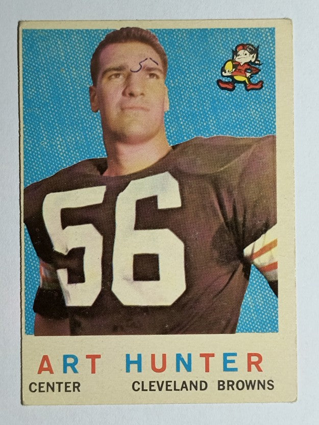 1959 Topps #92 Art Hunter (VGEX)