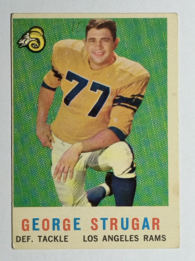 1959 Topps #121 George Strugar RC (GOOD)