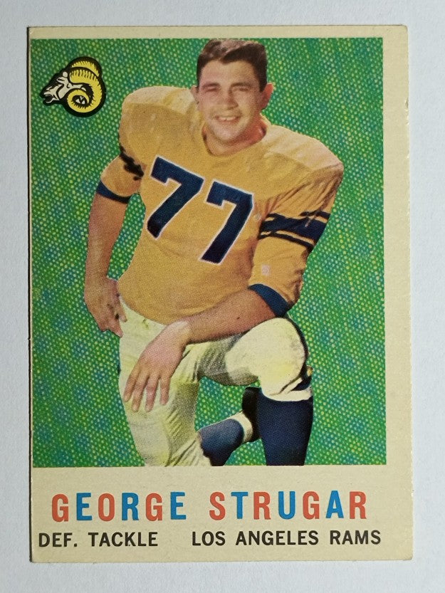 1959 Topps #121 George Strugar RC (VGEX)