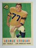 1959 Topps #121 George Strugar RC (VGEX)