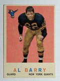 1959 Topps #138 Al Barry RC (EX)